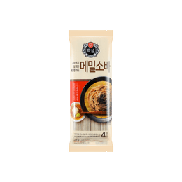 韓國CJ希傑 Beksul白雪 蕎麥麵 掛麵 400g 低脂營養 韓國冷麵