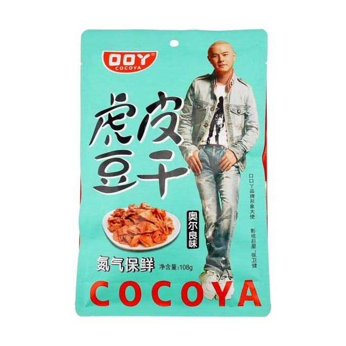 口口丫 虎皮豆乾 豆腐乾 奧爾良味 108g