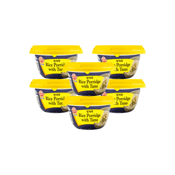 【Value Pack】Rice Porridge with Tuna - 6 Bowls* 10.05oz