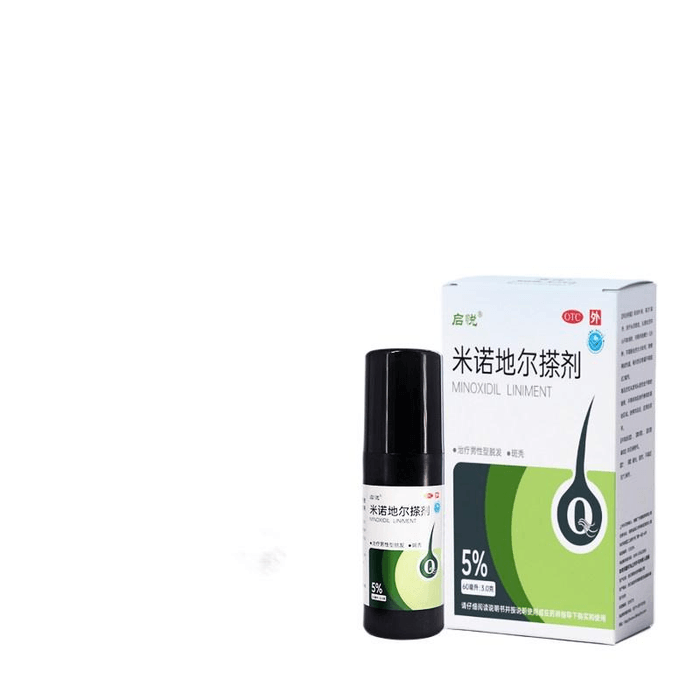 【中国直邮】 启悦 米诺地尔搽剂男性生发液防脱发药增发剂 60ml*1瓶