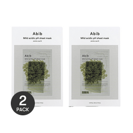 韩国ABIB阿彼芙 弱酸性复活草面膜 10片入*2 即刻水润 8H长效保湿 改善干纹 改善水油平衡 紧致抗初老 补水锁水 敏感肌适用【超值装】