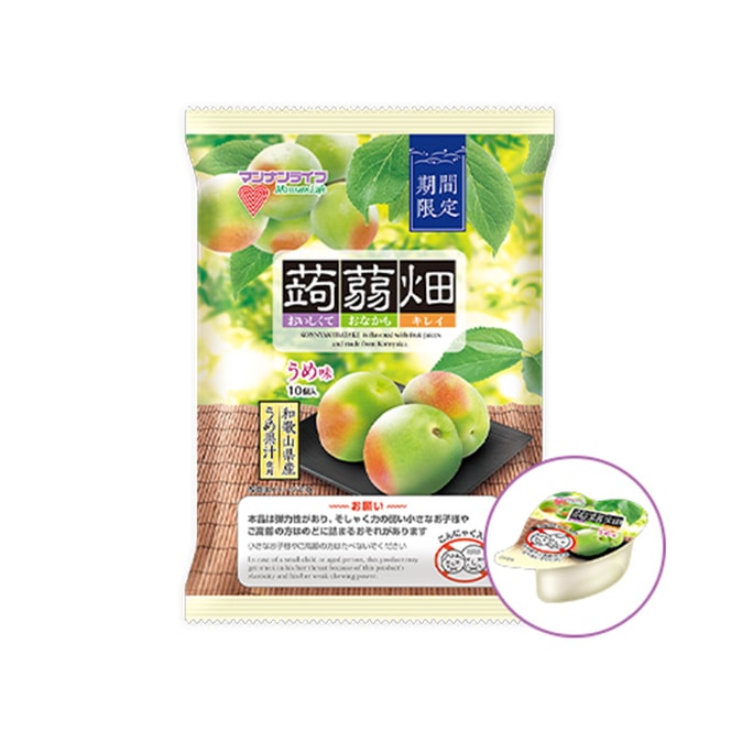 Mannanlife plum flavor konjac jelly 250g