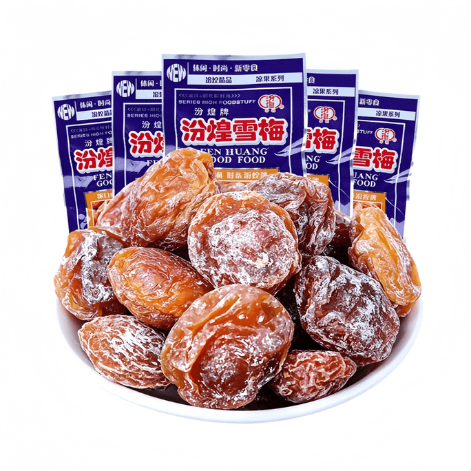 Snow Plum Preserved Fruit Snack, 20g*5Packs