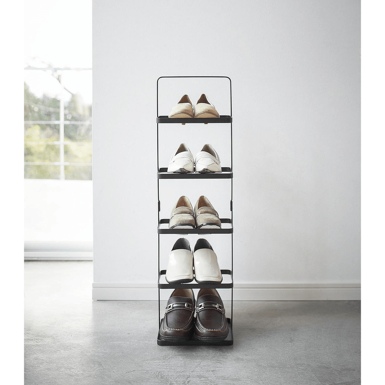 Shoe Rack (31 H) - Steel White 10