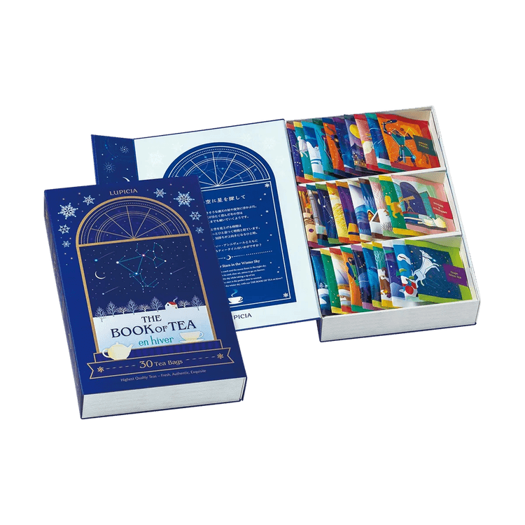 lupicia The Book Of Tea ,Assorted Tea Gift Pack, 30 Varieties