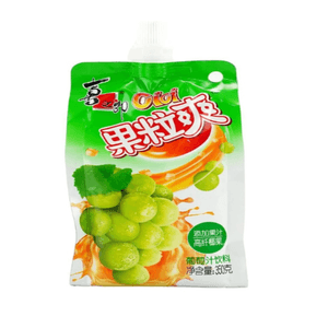 【全美直邮】喜之郎 CICI 果粒爽葡萄汁饮料 350ml