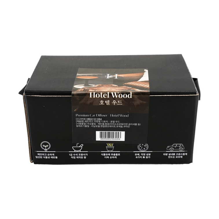 Car Scented Diffuser 2.03 fl oz * 2 bottles #07 Hotel Wood【G-Dragon's Recommended Brand】 7