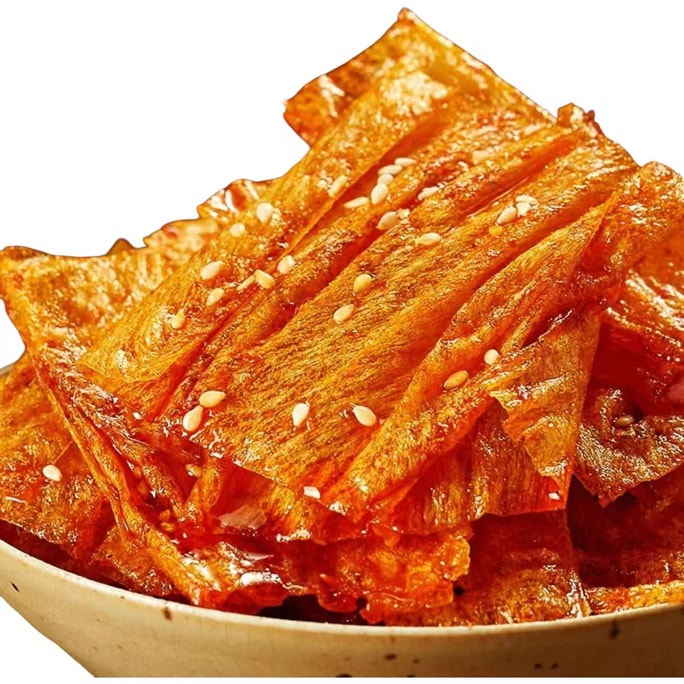 Spicy snacks with shredded bean skin *10 packs