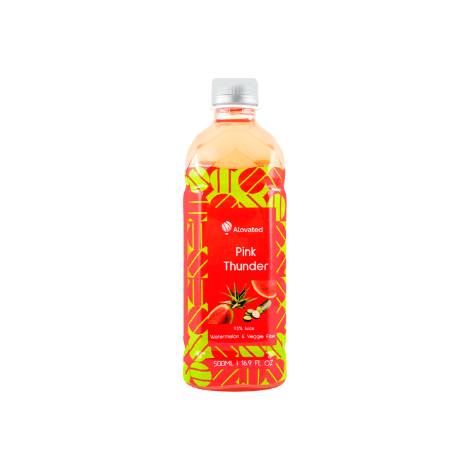Alovated Pink Thunder Aloe Veggie Drink 500ml