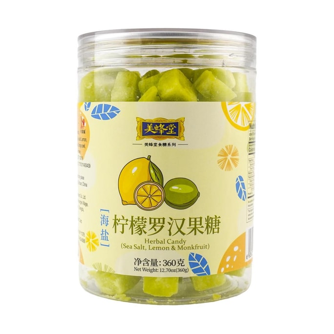 Herbal Candy-Lemon Monkfruit,12.70 oz