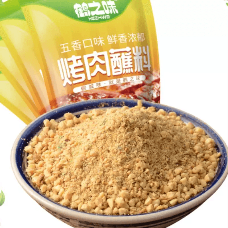 【中國直郵】 鶴之味 齊齊哈爾烤肉蘸料東北燒烤撒料孜然粉調味料家用五香50g*1包