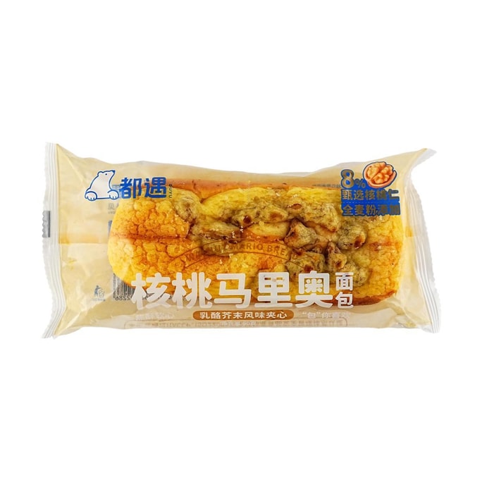 Walnut Mario Bread ,3.17 oz【0 Trans Fat】