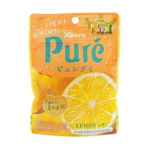 Pure Gummy Candy レモン風味 1.9oz【すっぱくて甘い】【ビタミンC入り】