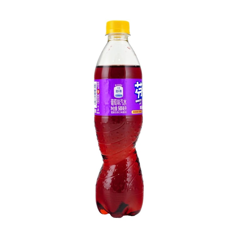 Fanta Grape Flavored Soda -, 16.9 fl oz Import Bottle *12【12 Pack】 8