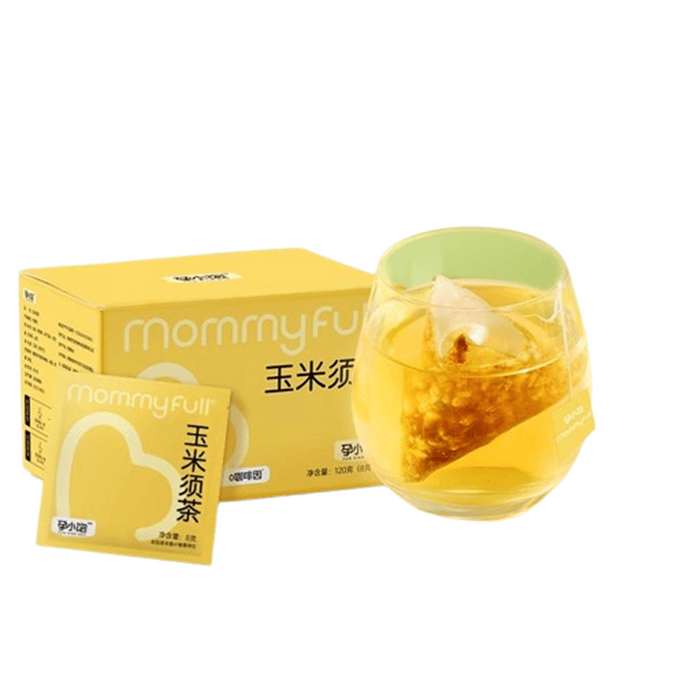 【中国直邮】  孕小饱 玉米须茶孕妇泡水可以能喝的饮品孕期无糖养生茶包苦荞麦茶 1盒装