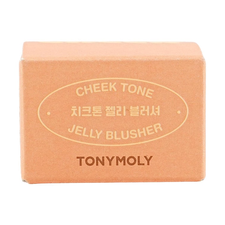 치크 톤 젤리 블러셔, 퍼프 포함, 0.12온스 #04 퍼지 피치 8