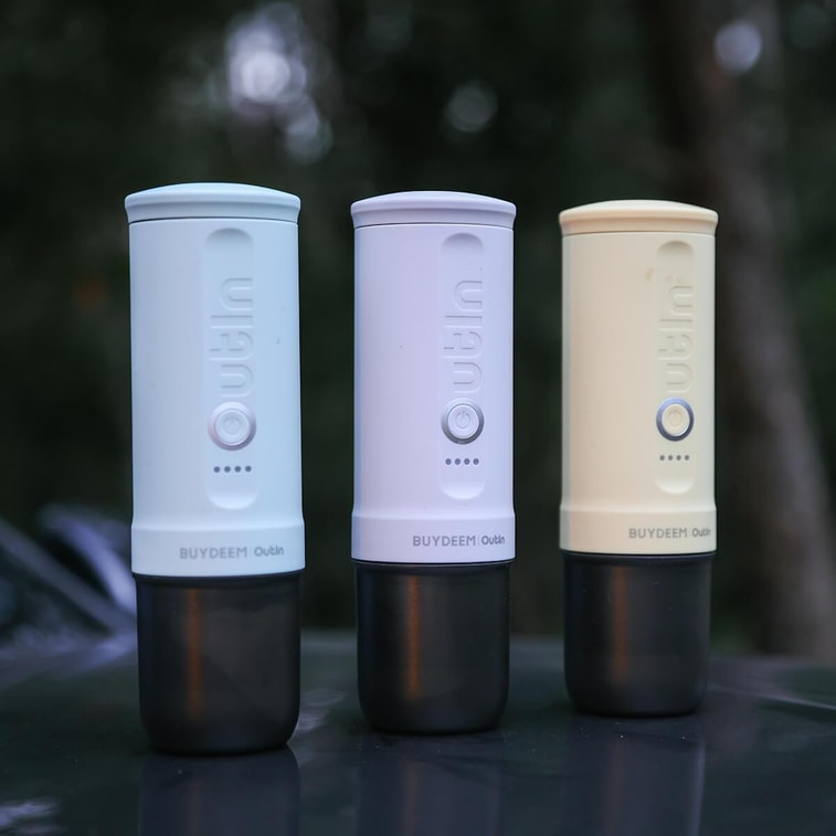 OUTIN Co-branded Coffee Machine, Rapid Heating, Lightweight Portable Espresso Machine OTEM-01, Little Goose Yell 8