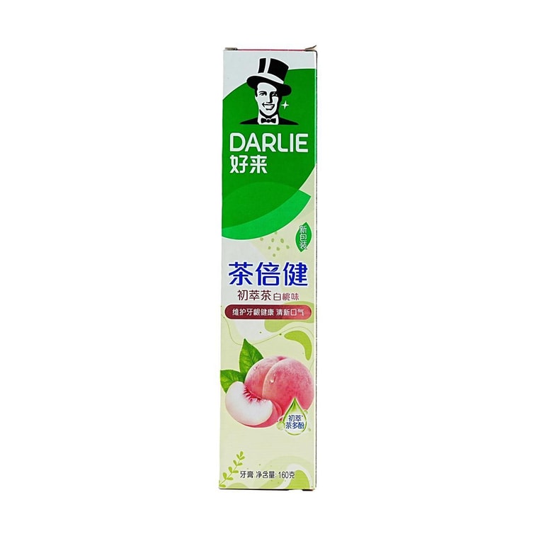 차 추출물 백도향 치약 160g 4