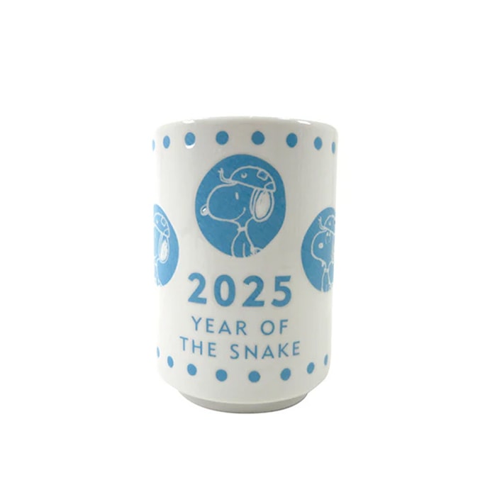 【日本直郵】Snoopy史努比 2025蛇年幹支系列中型茶杯