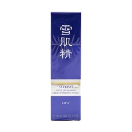 日本SEKKISEI雪肌精 淨透洗顏乳 124ml
