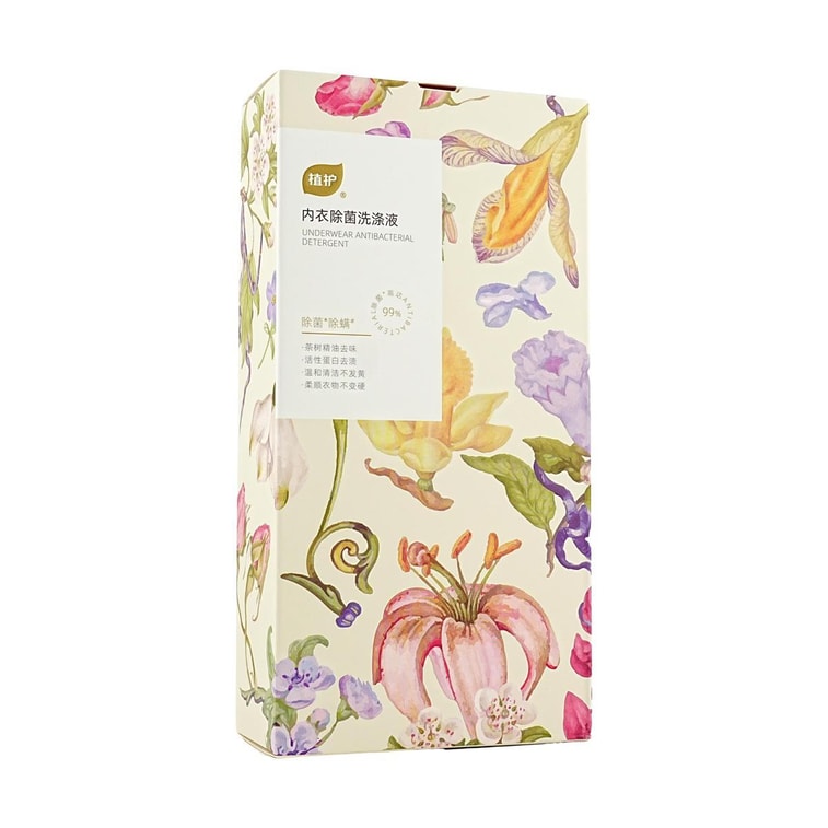 植护 内衣内裤清洗液 洗衣液 贴身衣物清洗 500g 4