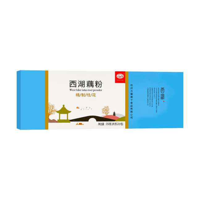Hangzhou Specialty, Lotus Root Starch Meal Replacement, Osmanthus Flavor, 12.35 oz