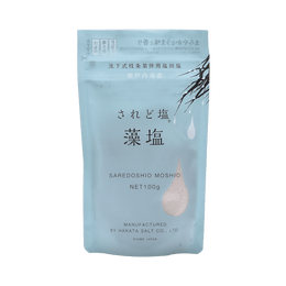 HAKATA SALT Bakubata Salt Seto Inland Sea Seaweed Salt 100g