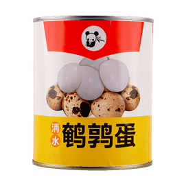 PANDA 清水鹌鹑蛋 即食罐头 850g