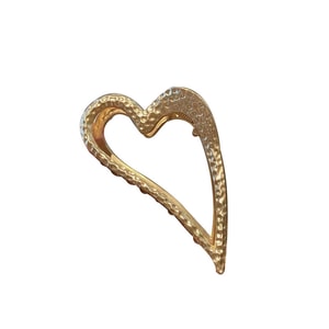 Fancy Jasmine 韩国质感金属发夹时尚珍珠抓夹大号 洗澡发抓百搭盘发鲨鱼夹发饰女 韩国博主同款 金属抓夹盘发鲨鱼夹秒变富家千金发饰(中爱心-金色)1个