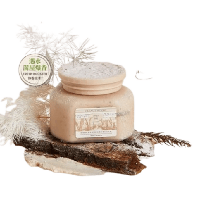 Fruit Acid Body Scrub Shower Gel 2-in-1 Hand Cleanser Exfoliator Phantom White Wood Shadow 150ml/jar