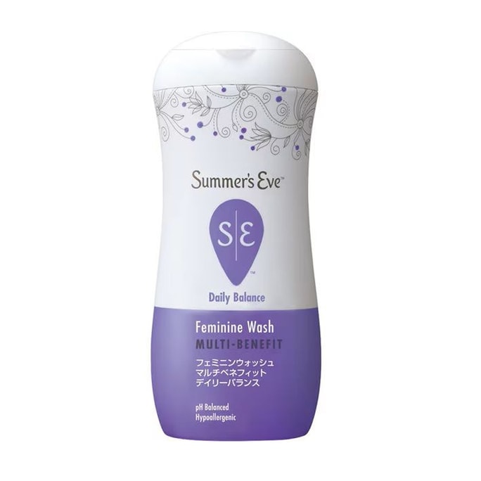 Feminine Wash Multi Benefit Daily Balance Floral Soap Fragrance 237ml