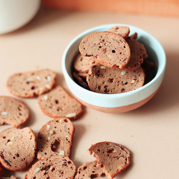 한국 나인데이즈 브랜드 베이글 크리스프 [혼합곡물&견과류맛] 50g 4