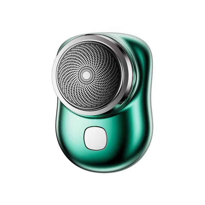 Mini quick-charge electric shaver green