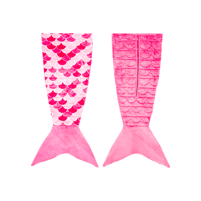 Mermaid Tail Weighted Blanket Throw for Kids