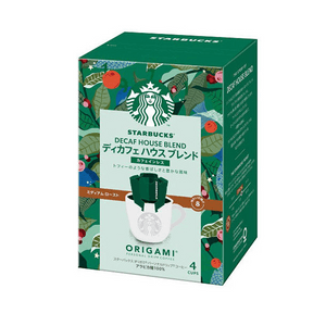 Starbucks ORIGAMI decaf home mix 1 box (4 bags)