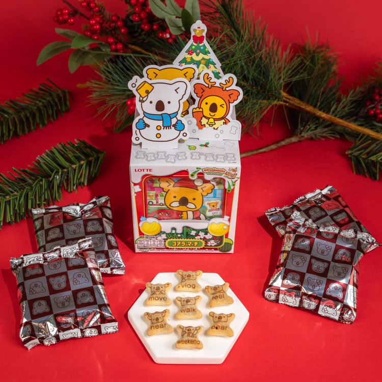 ロッテ コアラの3月限定チョコレートクリーム入りクッキー クリスマス
