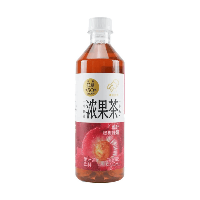   喜茶 爆汁楊梅綠妍 低糖零脂450ml