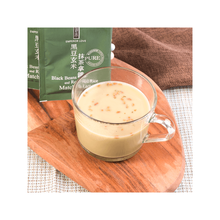 台灣EMPEROR LOVE禦奉 黑豆玄米抹茶拿鐵 12包入 240g 4