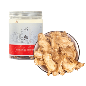 채지린 프리미엄 당귀 슬라이스 - 기와 혈을 보충하고 혈액순환을 촉진하며 생리통과 불규칙성을 완화하여 가을과 겨울철 건강에 이상적입니다 - 100g