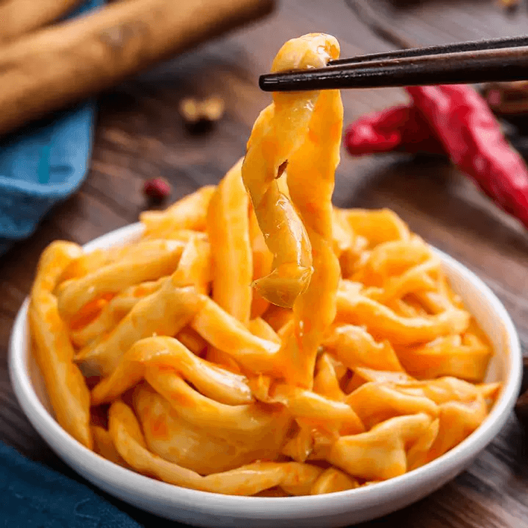 Value Pack Spicy King Oyster Mushrooms 250g - Ready-to-Eat Snack, Appetizing Side Dish for Meals & Drinks, Nutrient-Rich Mushroom Delicacy 3