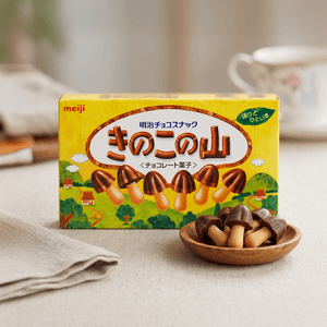 Mushroom Mountain Chocolate Cookies,Baked Chocolate Wheat Cracker, 2.32 oz【TWICE & aespa Favorite】