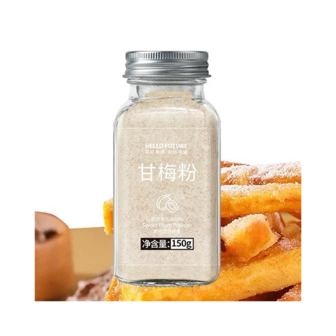 [중국 직배송] 헬로퓨처 정품 매실가루 치킨 커틀릿 만두, 프라이드 치킨, 고구마튀김, 감자튀김, 과일 디핑소스, 상업용 매실가루 150g*1병