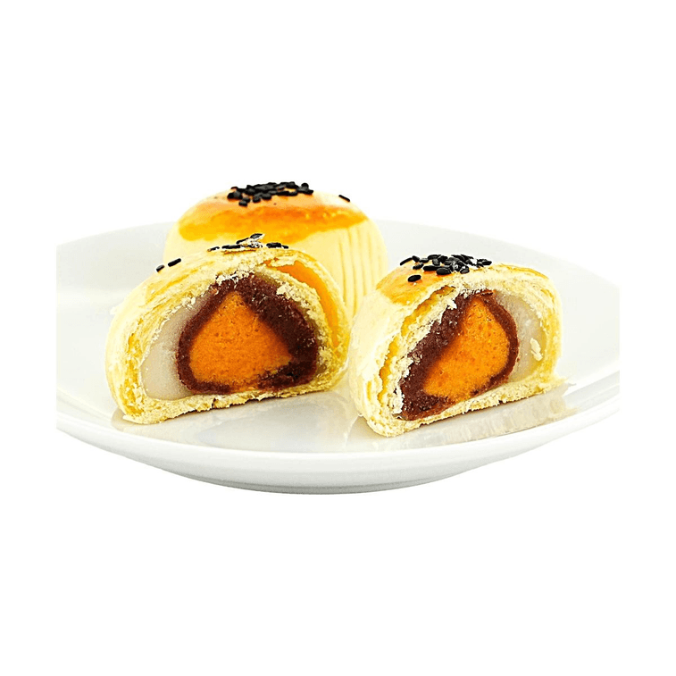 Salted Egg Yolk Pastry 3.52 oz【Soft, Chewy Texture,Savory-Sweet Flavor】 9