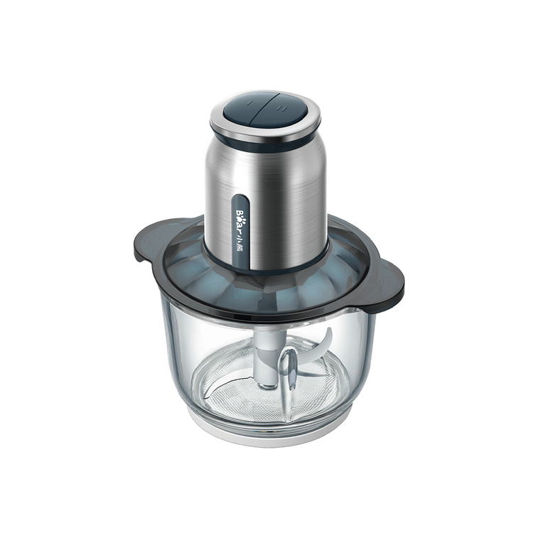 BEAR小熊 家用绞肉机 小型电动不锈钢切碎机 多功能全自动搅拌机碎肉蒜蓉料理机 辅食机 QSJ-C03L1 北美电压110V 9