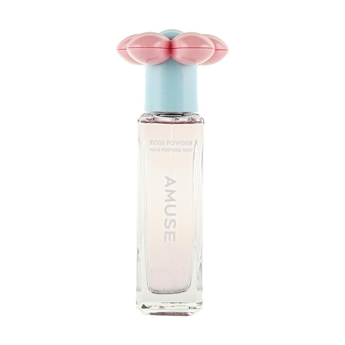 헤어 퍼퓸 미스트, 1.01 fl.oz. #로즈 파우더 - 가볍고 촉촉한 보습 + 영양 공급 윤기 | 끈적임 없음