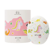 QILI其里 巨型恐龙蛋 小恐龙诞生香薰蜡烛蛋 室内持久家用香氛礼盒生日礼物 雾与莲 200g