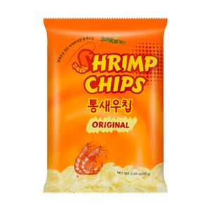 새우칩 - 바삭한 한국식 해산물 칩, 2.04oz