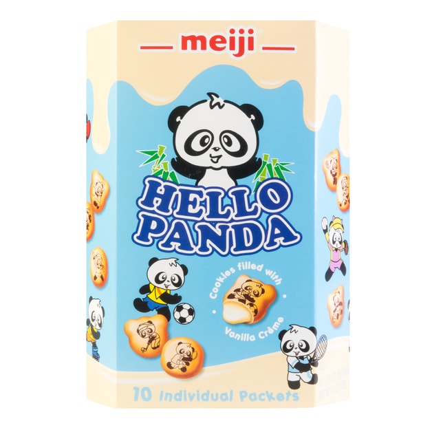 Hello Panda Biscuit with Milk Cream Filling 258g - Yamibuy.com