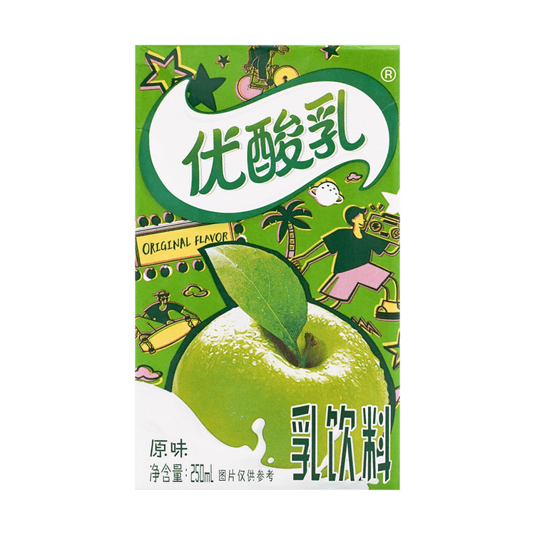 Yiliyou Yogurt Original Milk Drink 250ml*6 - Yami.com