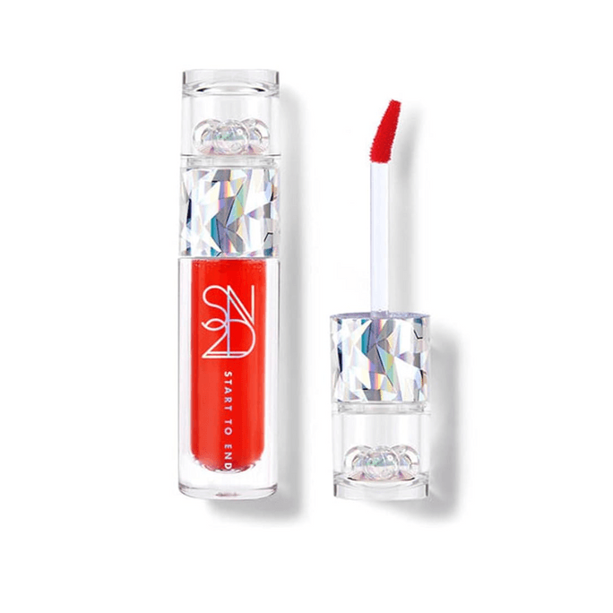 S2nd 23-Year New Endluster Tint Shake Shake Water Moisturizing Non-Sticky Bell Lip Gloss #1 Mute Hera
